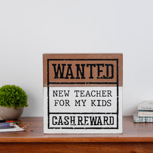 Cash Reward Wooden Plaque