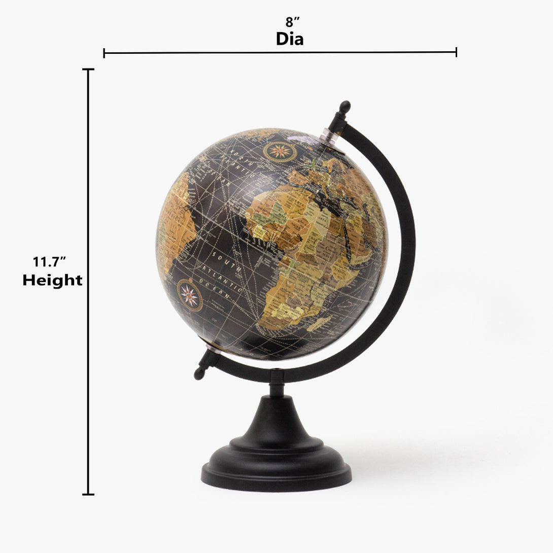 Metallic Goth Globe