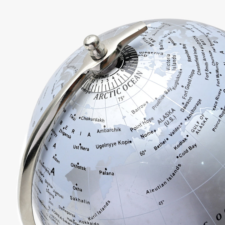 Neon Cosmic World Globe
