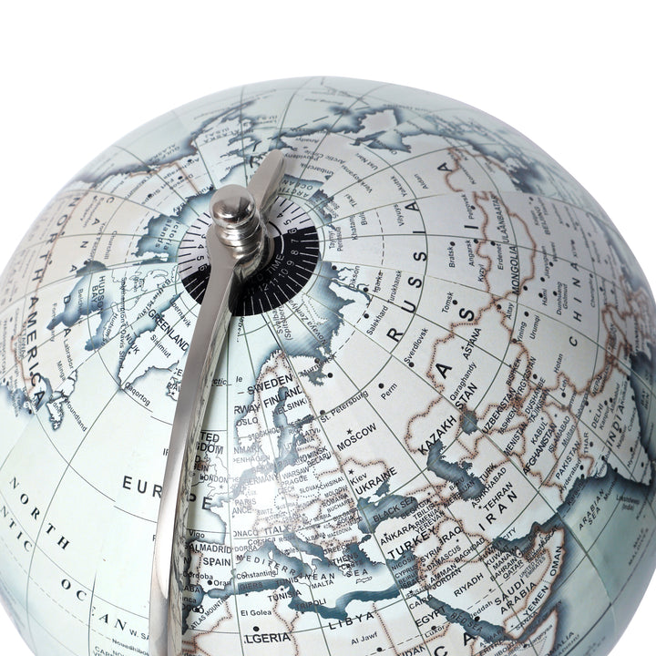 Neon Cosmic World Globe