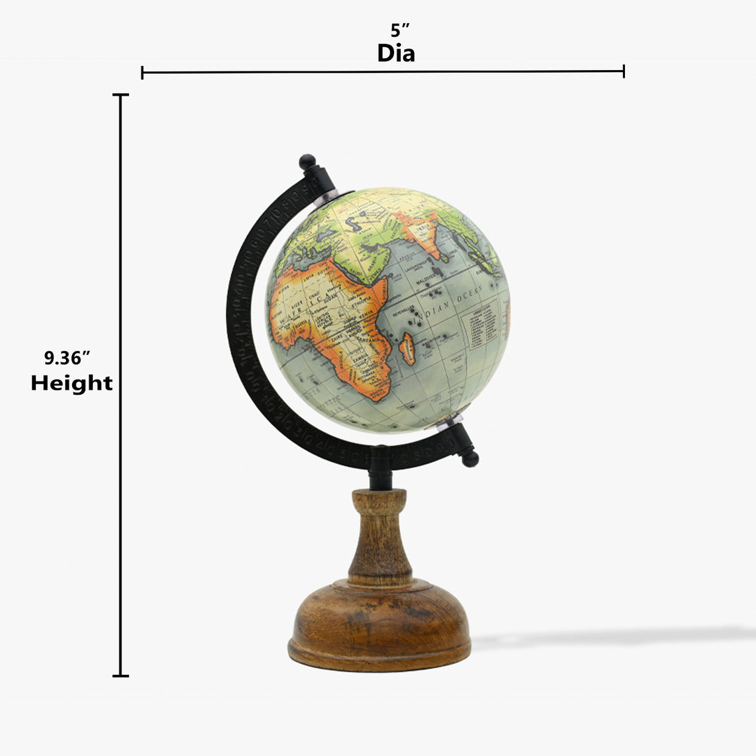 Color Pop Black Arc Globe