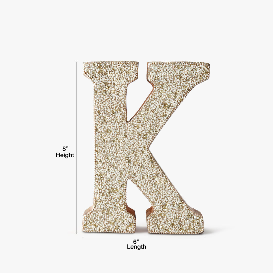The Beaded Alphabets 'K'