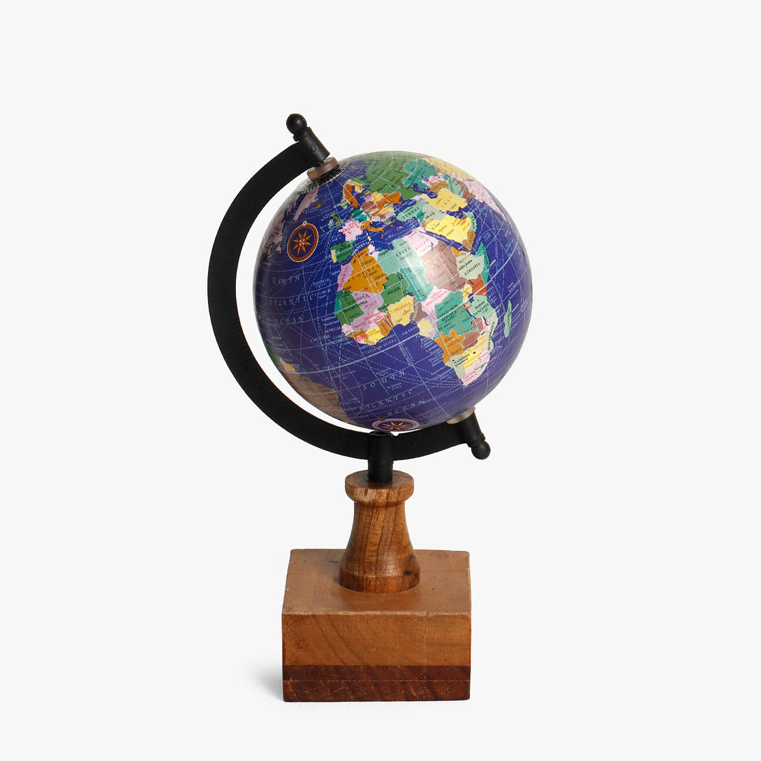 The Rotating Realm - Desk Globe