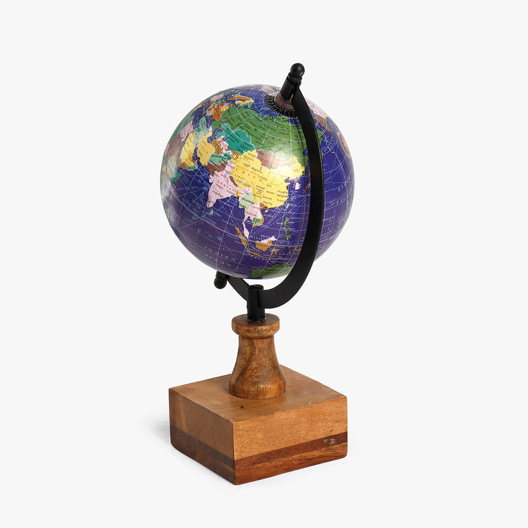 The Rotating Realm - Desk Globe