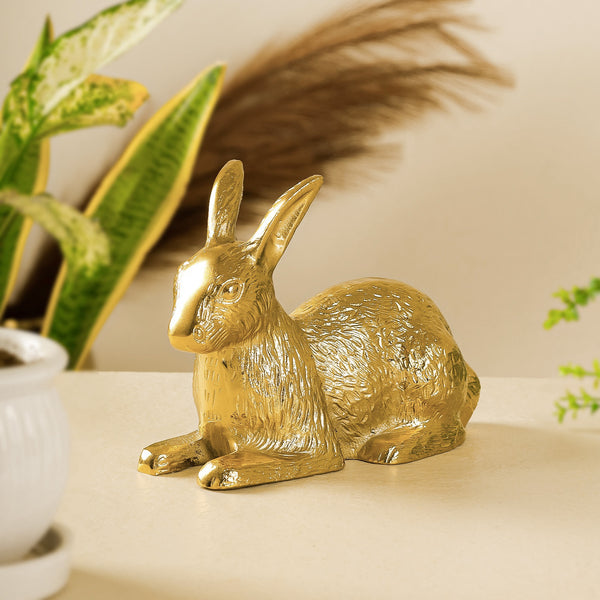 Golden Metal Bunny