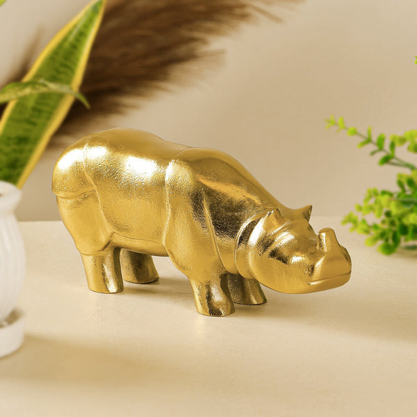 Golden Metal Rhino
