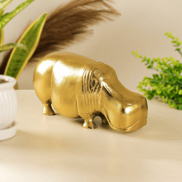 Golden Metal Rhino Big