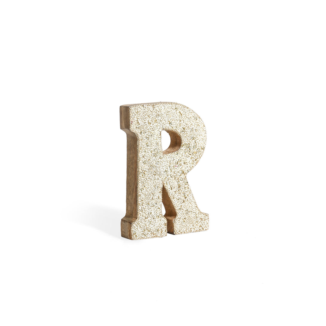 The Beaded Alphabet 'R'