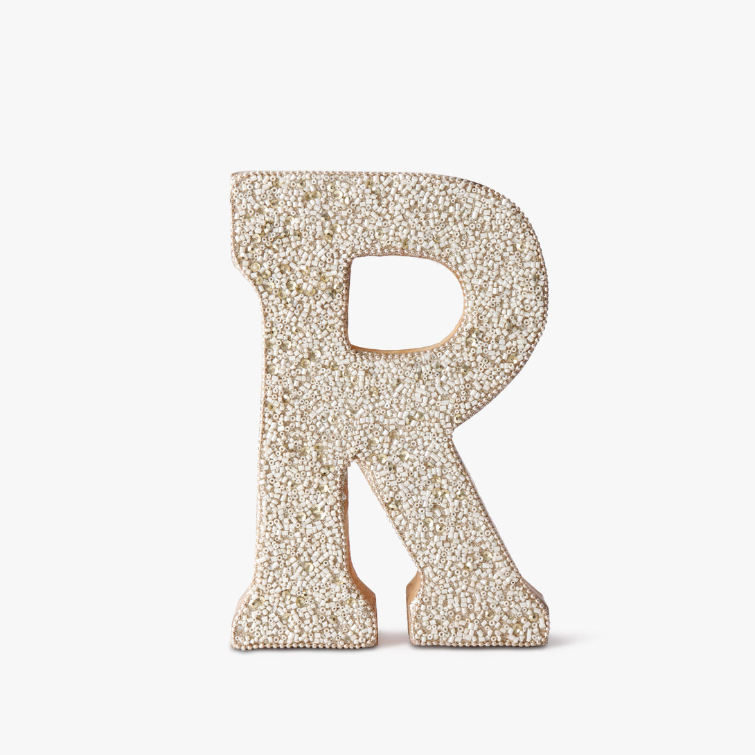 The Beaded Alphabet 'R'
