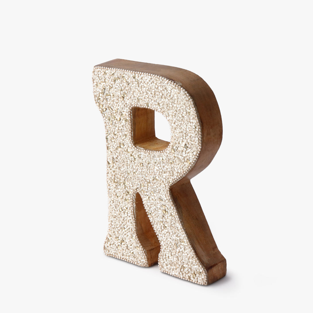 The Beaded Alphabet 'R'