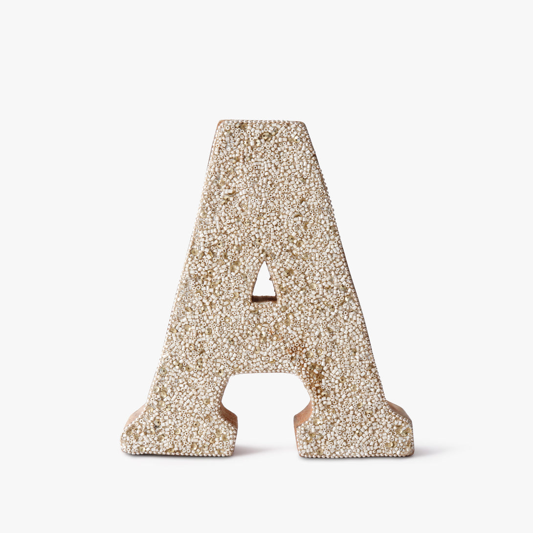 The Beaded Alphabets 'A'