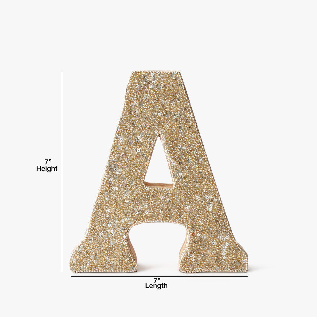 The Beaded Alphabets 'A'