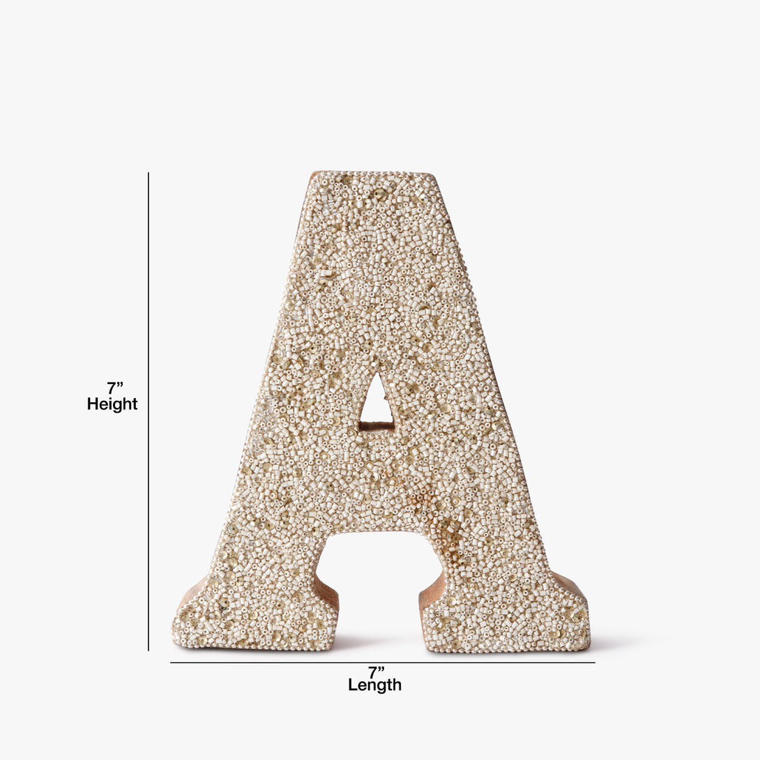 The Beaded Alphabets 'A'