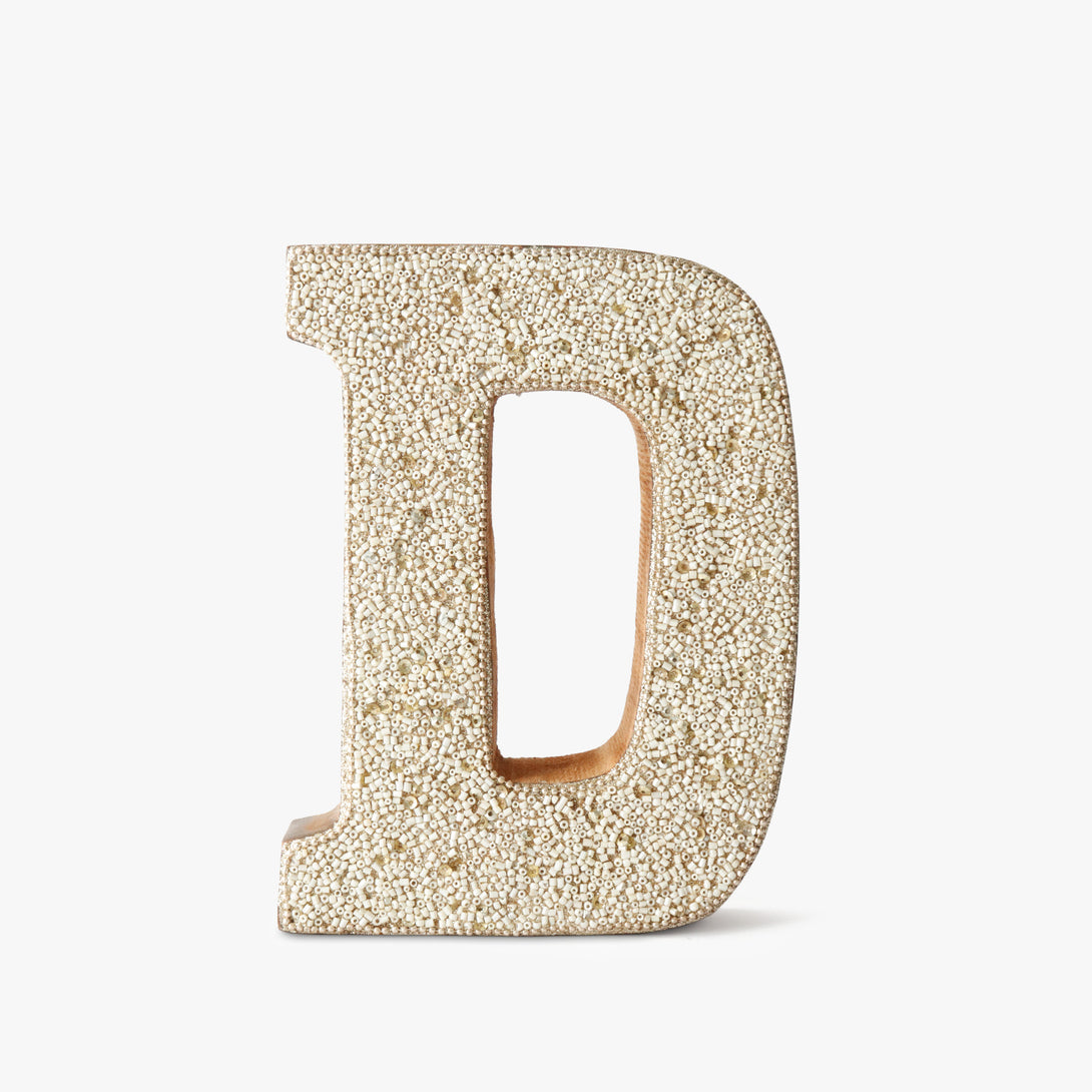 The Beaded Alphabets 'D'