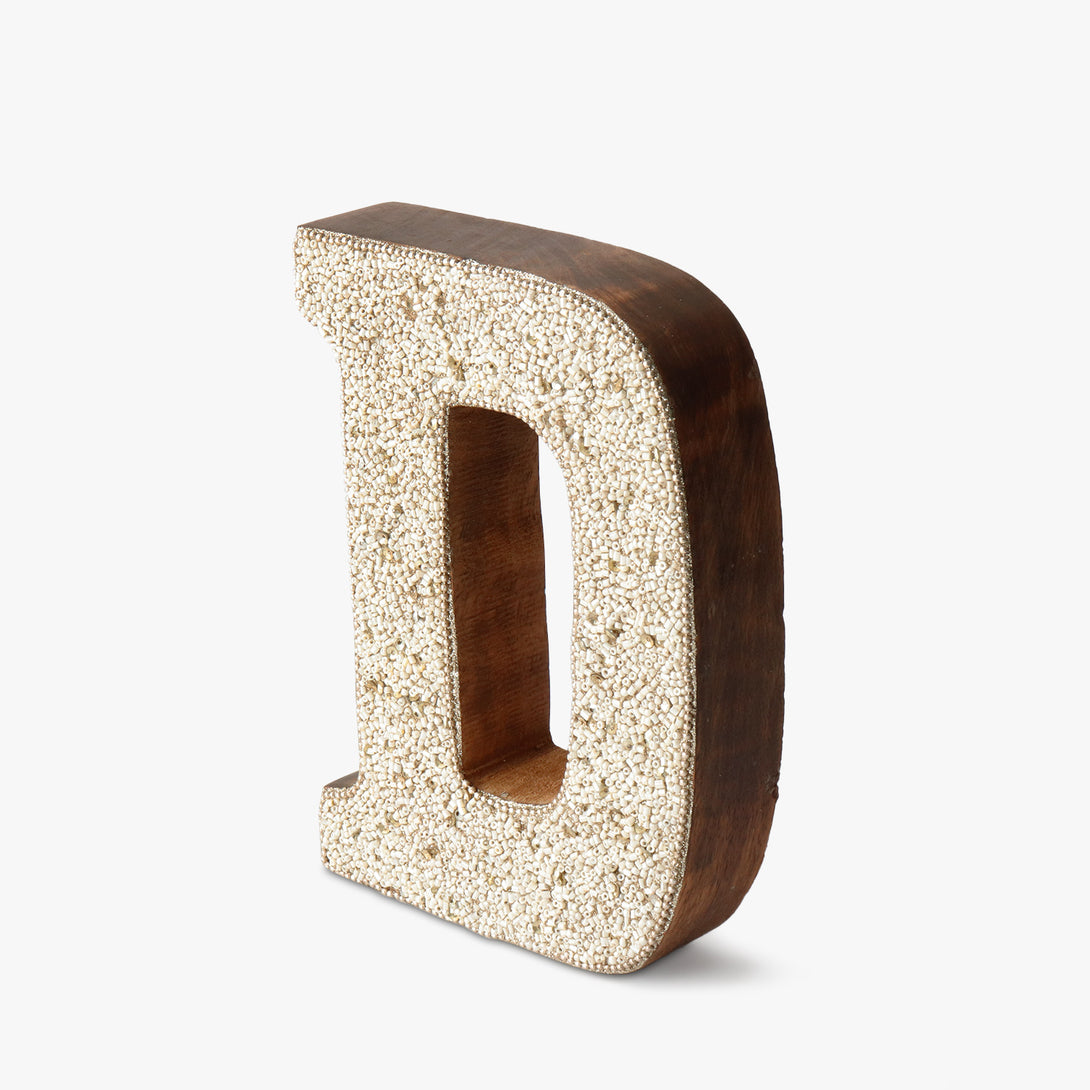 The Beaded Alphabets 'D'