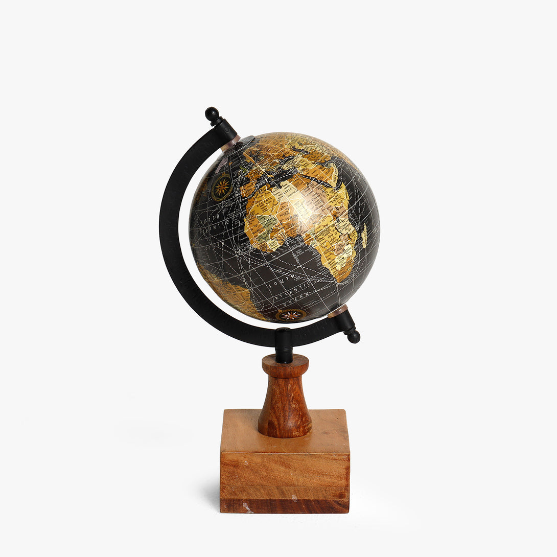 The Rotating Realm - Desk Globe