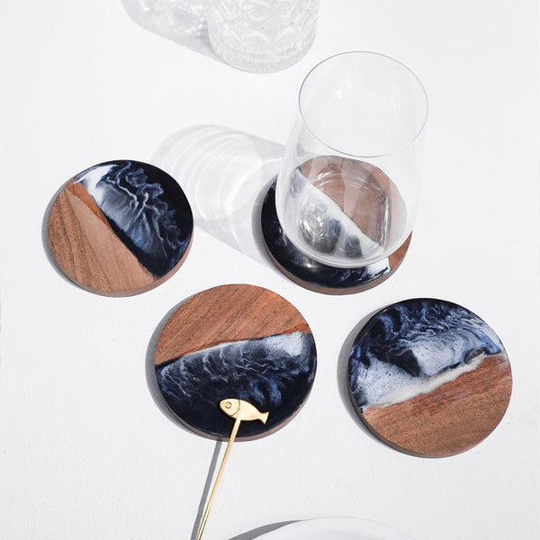 Ocean Resin Coasters