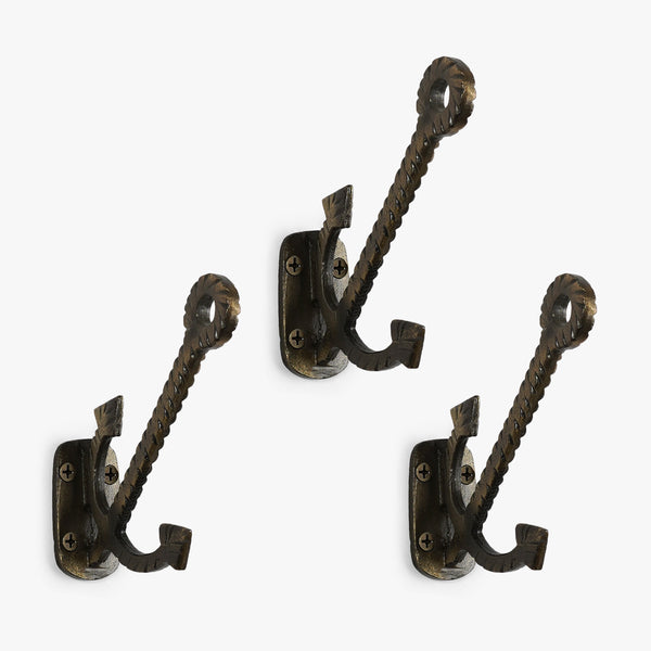 Anchor Shot Wall Hooks (Set Of 3)