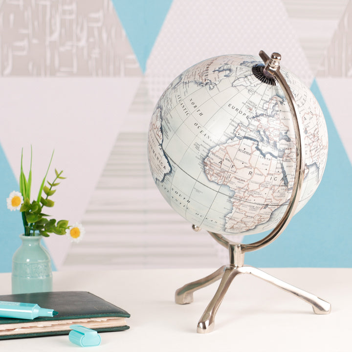 Neon Cosmic World Globe