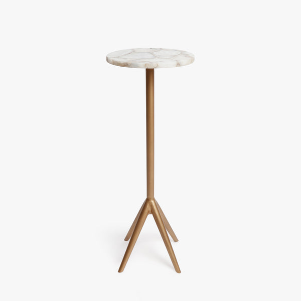 Luna Agate Drink Table