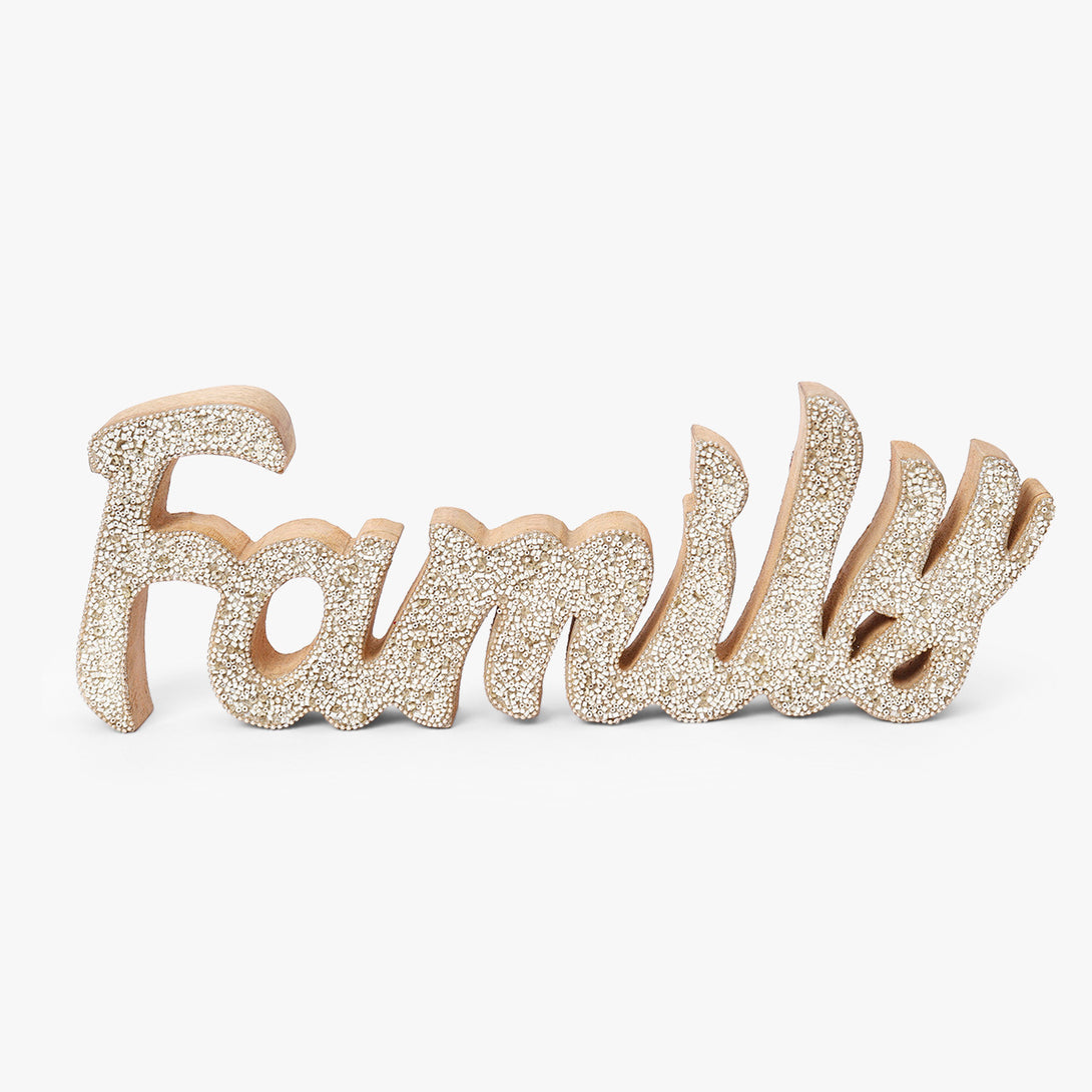 Hand-carved Family Plaque