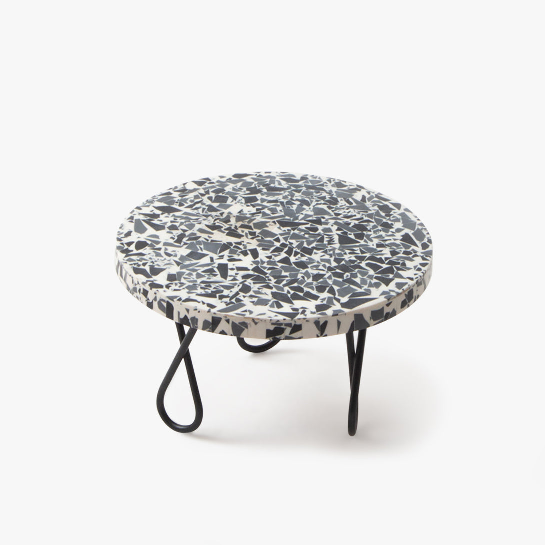 Rainbow Speckled Cake Stand