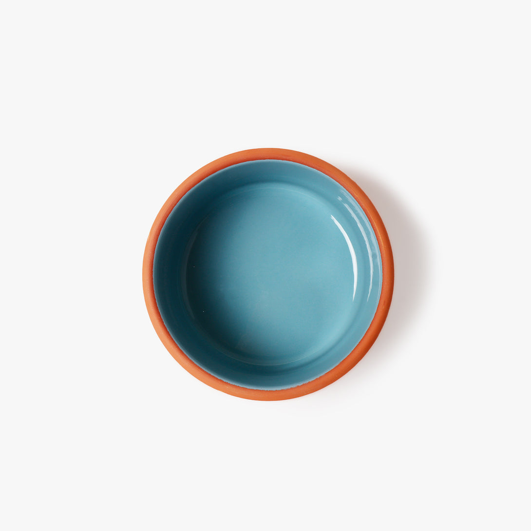 Glazed Serving Bowl