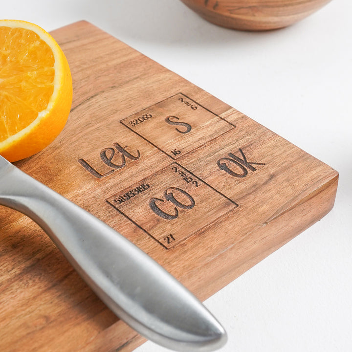 Let's Cook Scripted Chopping-Board