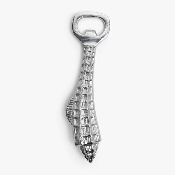 Silver Swimmer Fish Bottle Opener